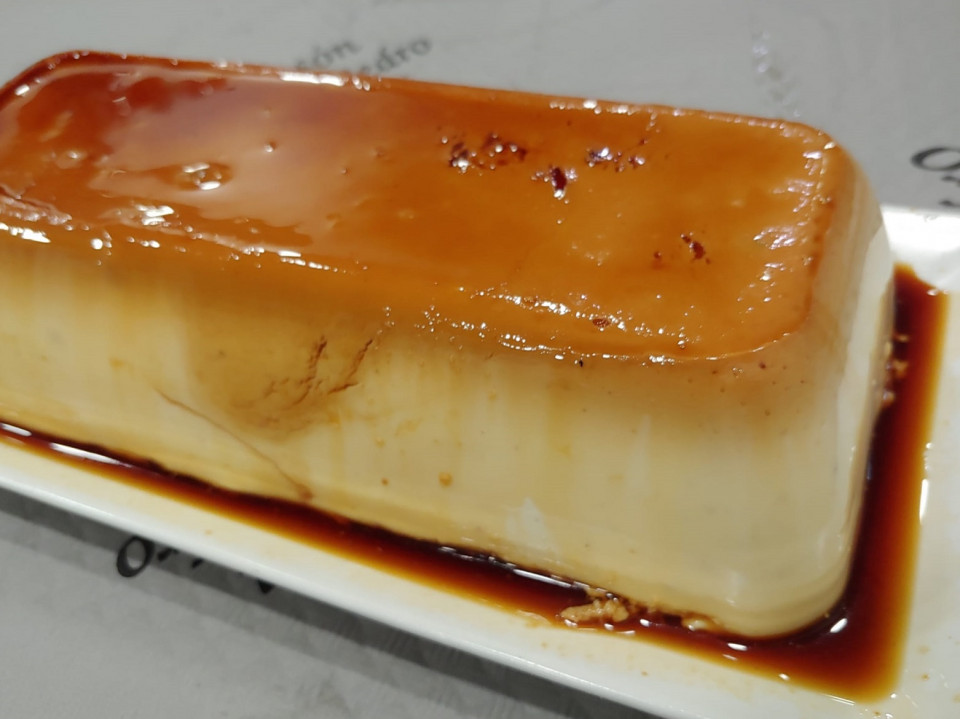 Flan de queso, un postre de altura