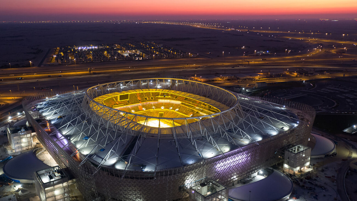 Estadio de Futbol, El u00c1hmad bin Ali, en Doha (Qata)
