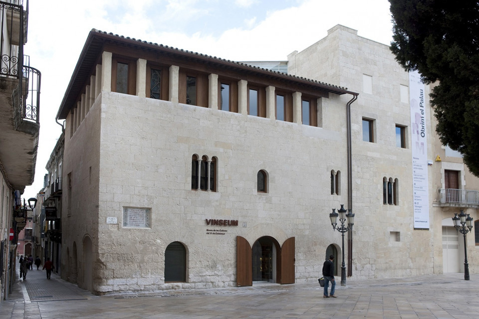 Sede del Museo de las Culturas del Vino, VINSEUM, en Vilafranca del Penedes (Barcelona)