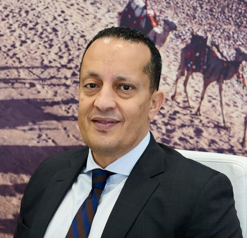 Magued Abou Sedera. jefe de Turismo Internacionla de la Autoridad De Promociu00f3n Turu00edstica de Egipto v