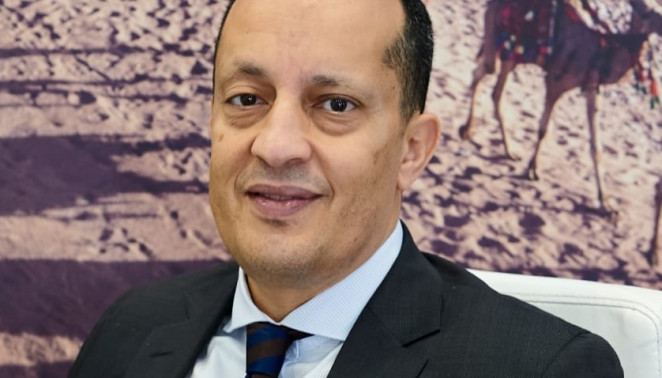 Magued Abou Sedera. jefe de Turismo Internacionla de la Autoridad De Promoción Turística de Egipto v