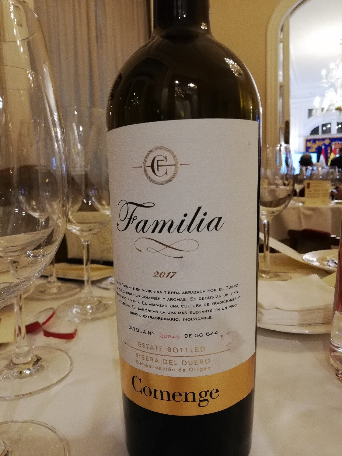 Familia 2017 de Bodegas Comenge