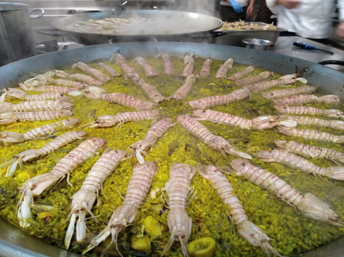 Arroz con galeras