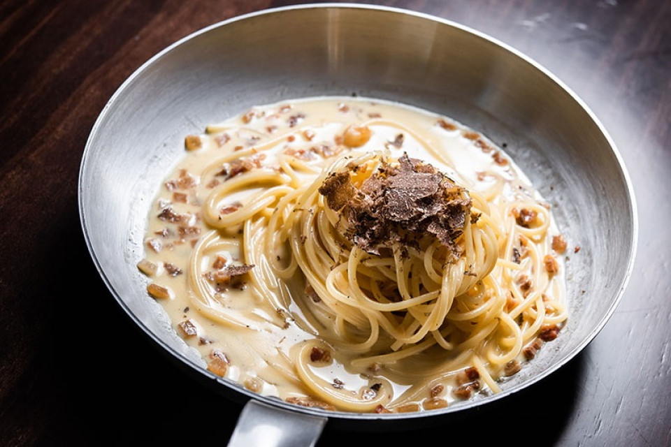 Carbonara de Ozio   Ozio Gastronomico