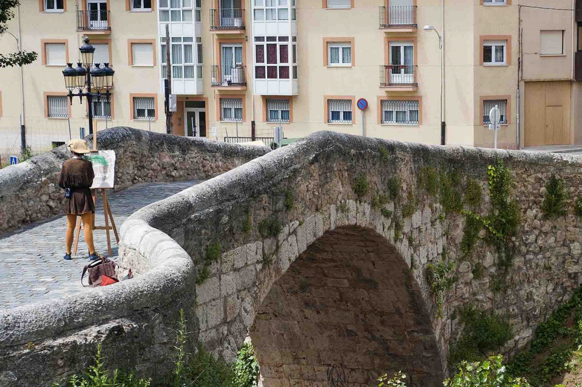 Aranda de Duero, Puente Viejo foto  miguel angel munoz romero