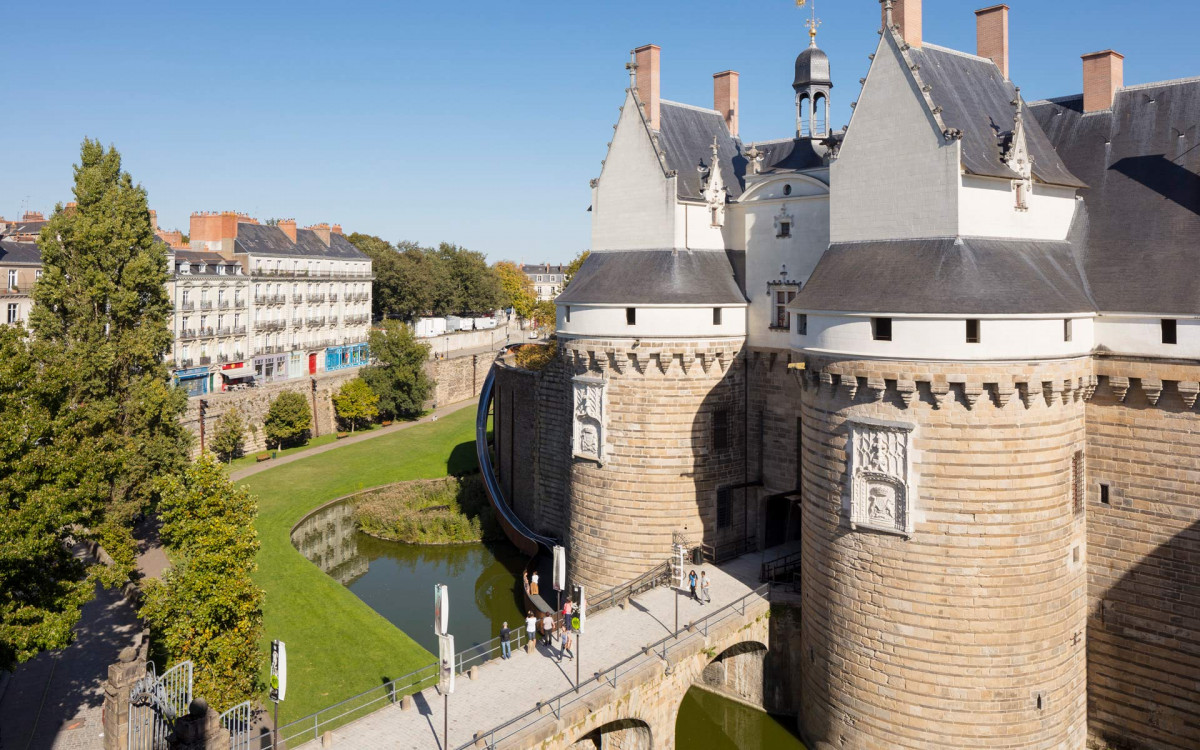 Nantes Castillo de los duques de Bretaña de Nantes © Philippe Piron – LVAN