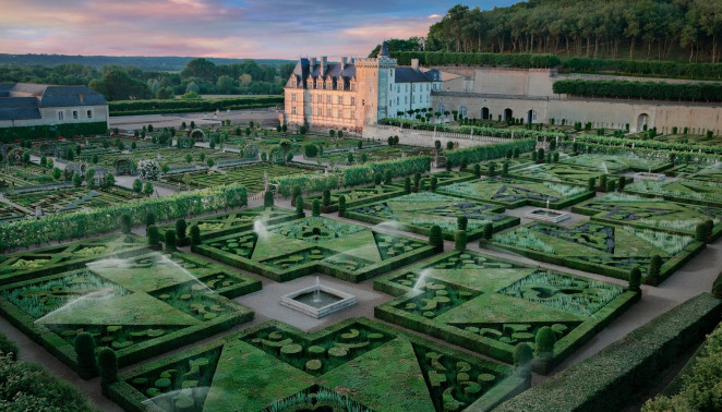 Valle loira Castillo y jardines de Villandry © F Paillet   CRT Centre Val de Loire