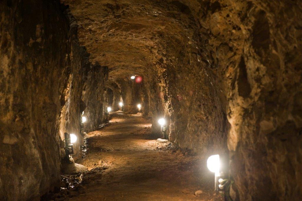 Puras de Villafranca, Burgos, Cuevas