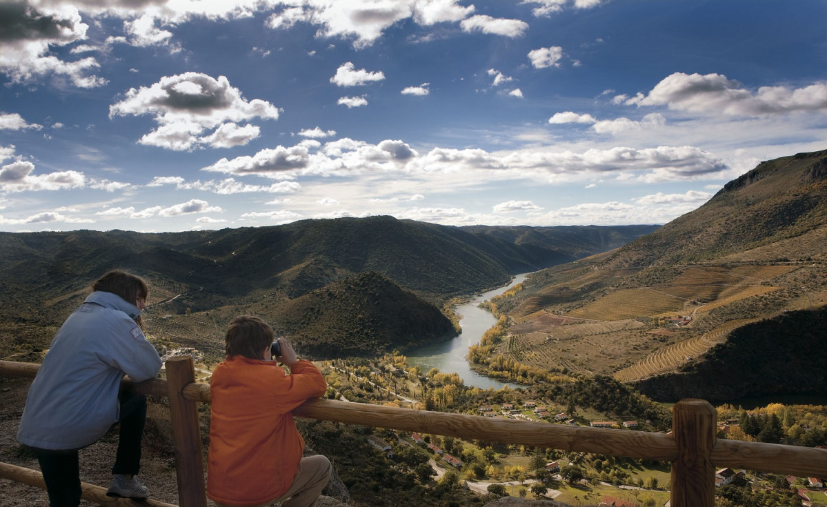 Mirador El Salto, en Saucelle