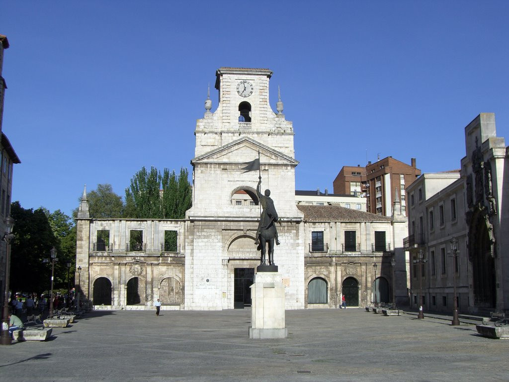 La plaza de San Juan, Burgos