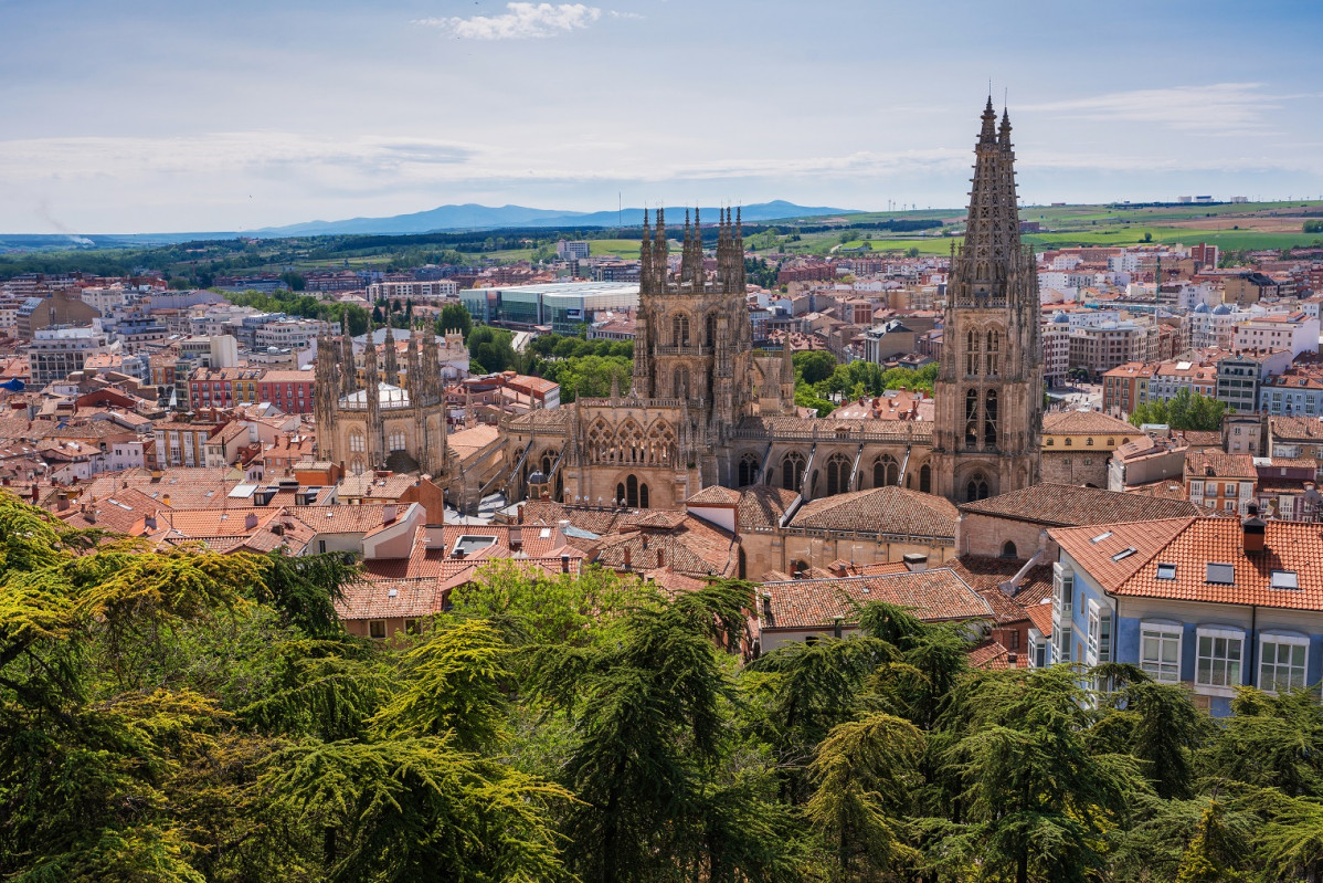 Burgos, panoru00e1mica, catedral