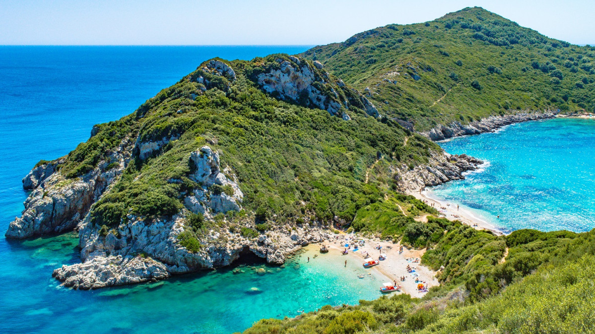 Porto Timoni beach, Corfu  chris karidis  unsplash