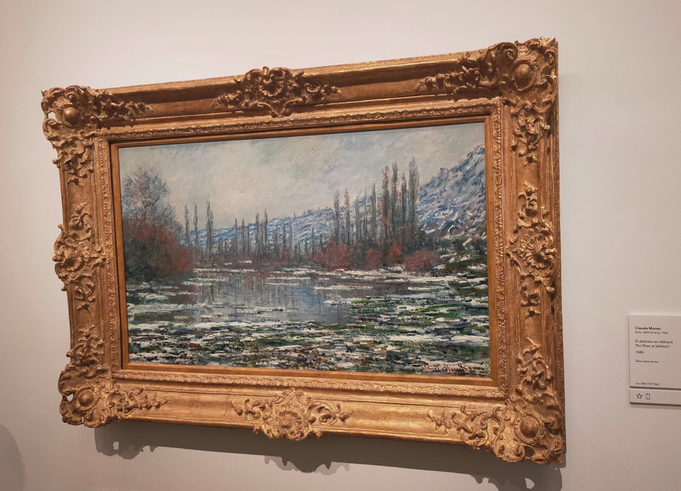 Claude Monet. El deshielo en Vétheuil