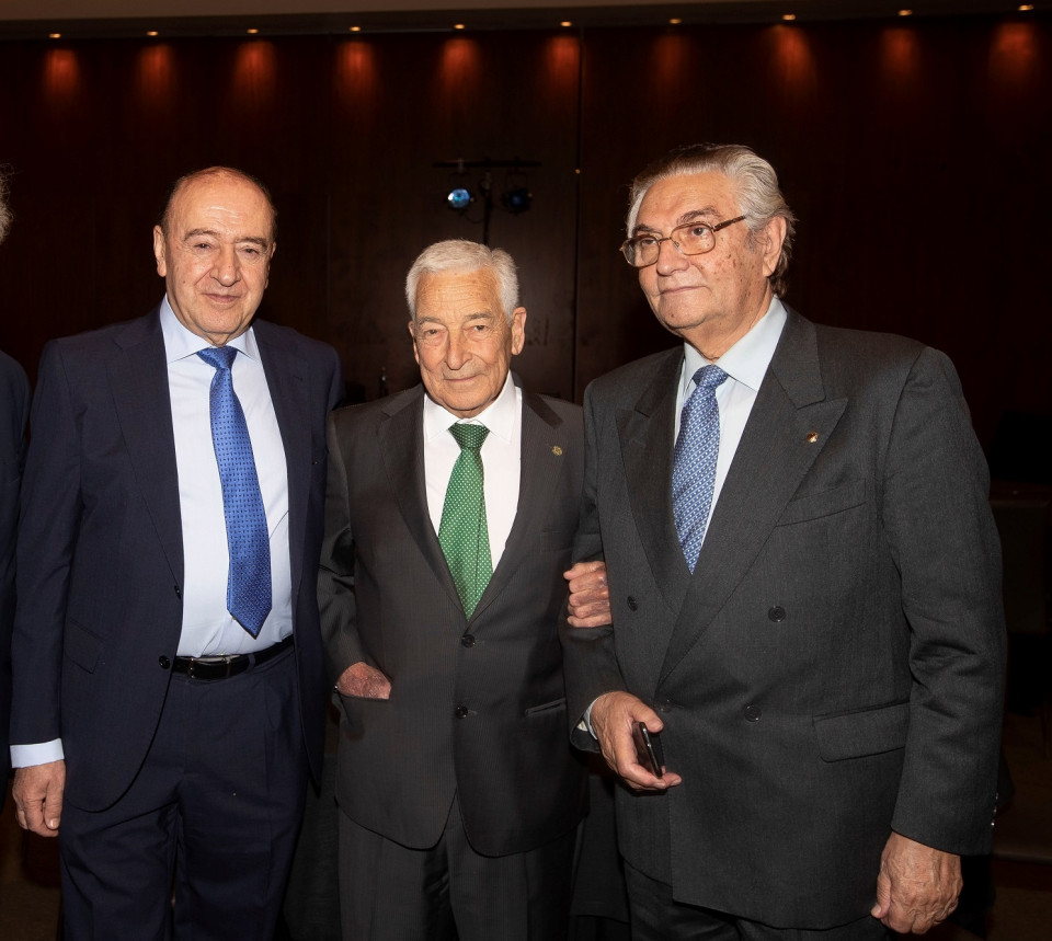 Julio Lage, Miguel Carrero y Carlos de Blas
