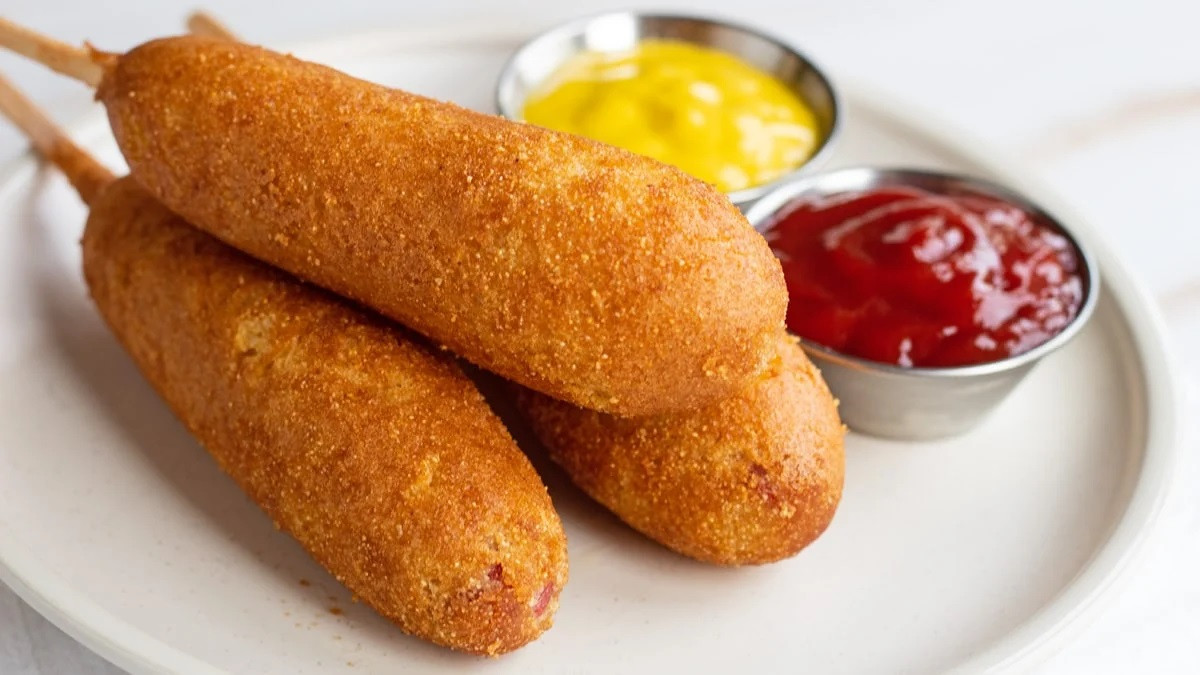 Air Fryer Corn Dogs h