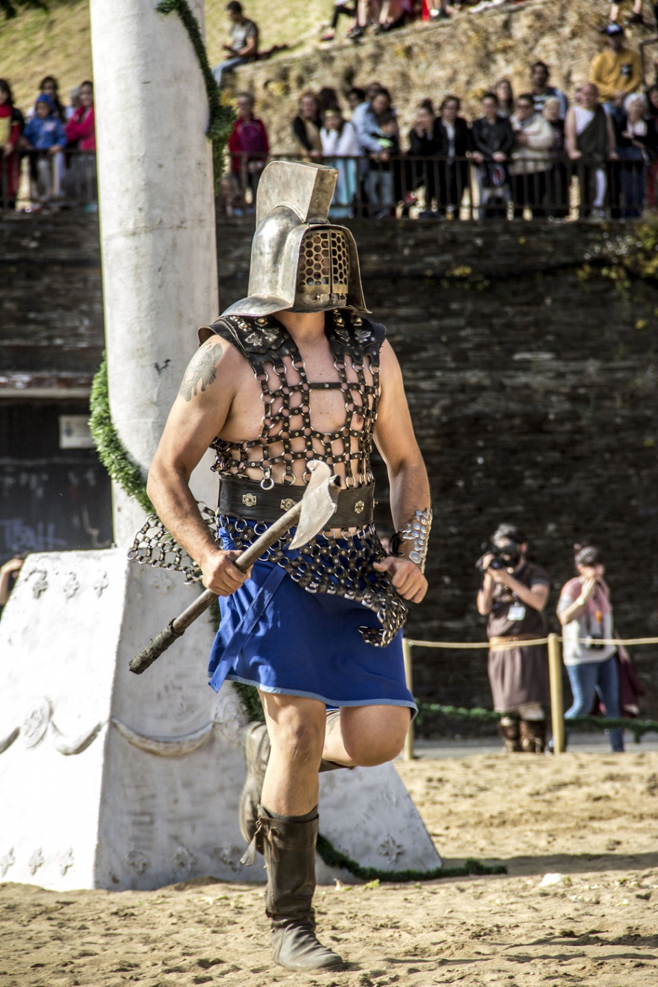 Gladiador romano en Alcala
