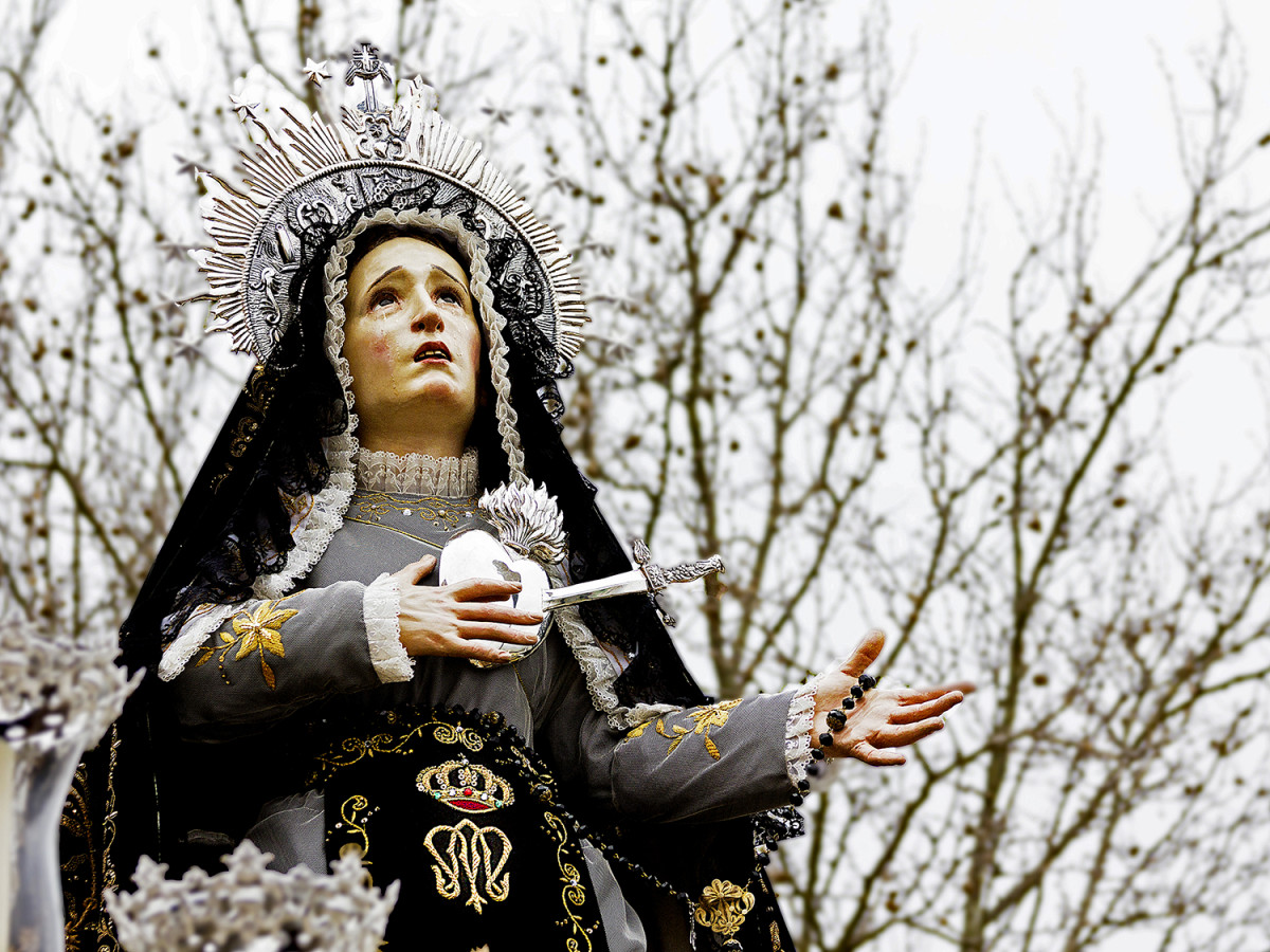 Semana Santa de Toro02 Virgen de los Dolores Fotografia Antonio Fortuoso