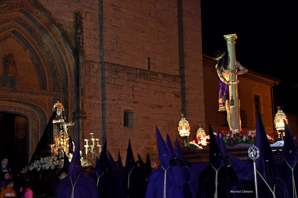 Semana Santa de Toro16 La Virgen Dolores espera al Ecce Homo Fotografia Marisol Cámara