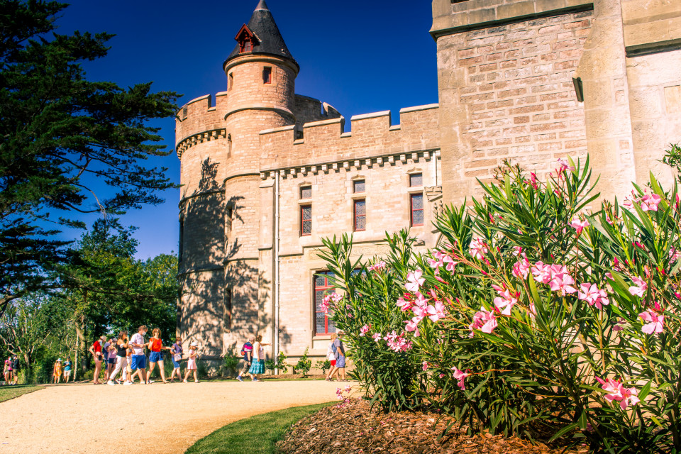 Parc Château Abbadia   Hendaye .