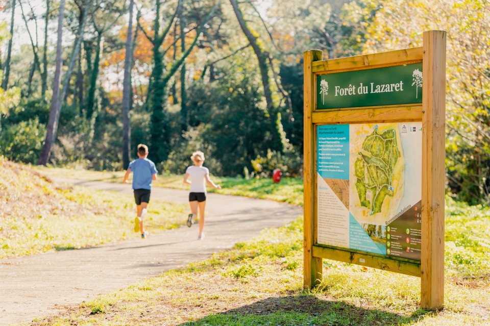 Running Bosque en Anglet©RiBLANC
