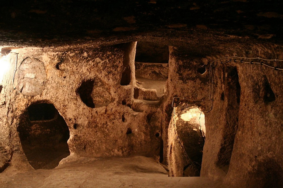 Cappadocia kaymakli underground city
