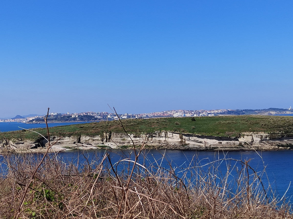 Galizano con Santander al fondo