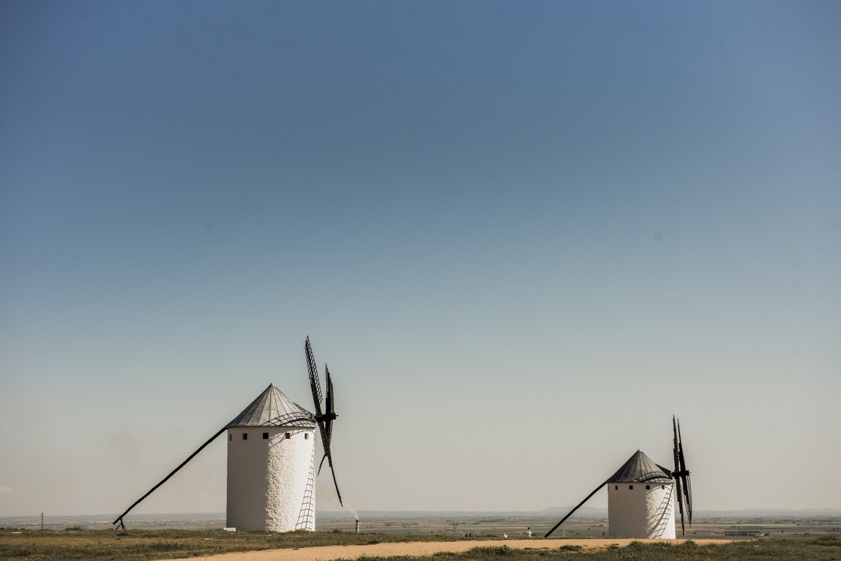 Ruta Vino La Mancha   Campo Criptana 2 molinos