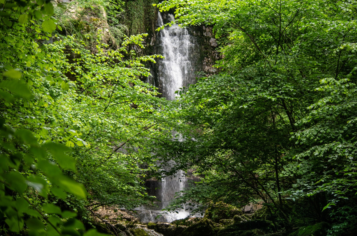 Cascada de Las Pisas 