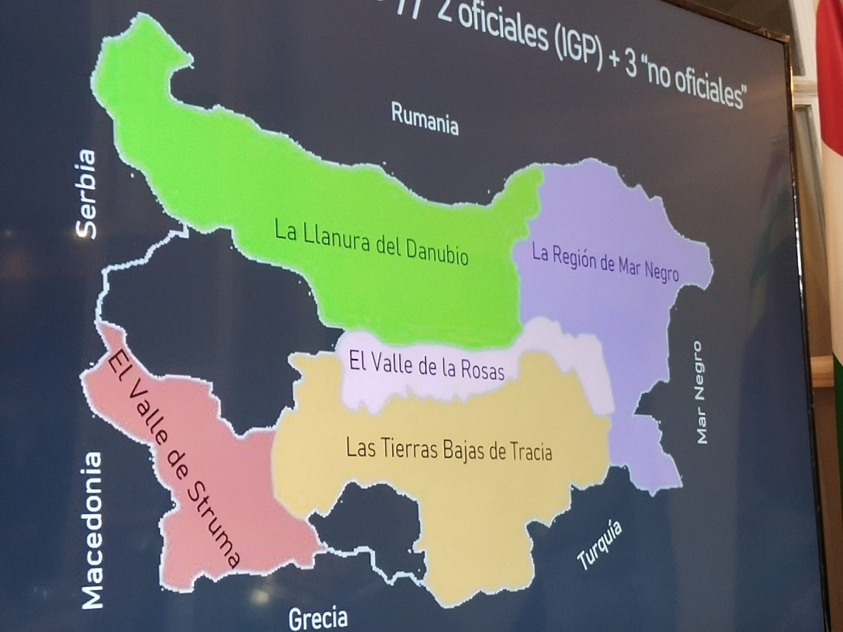Zonas vinu00edcolas en Bulgaria