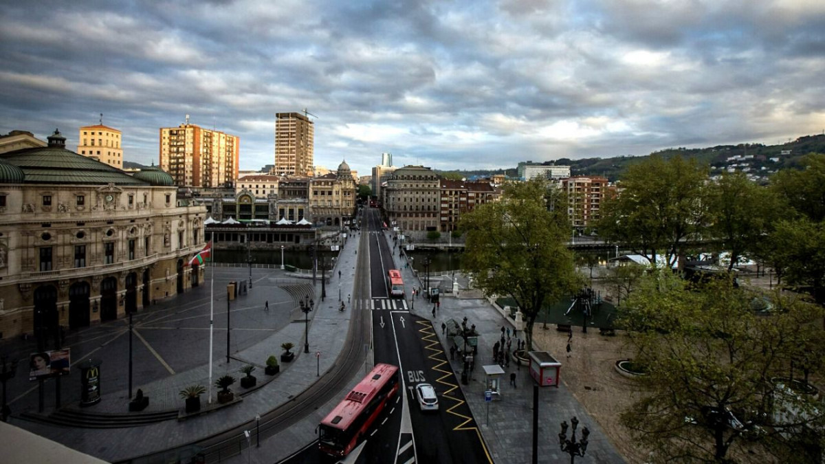 Vistas de la ciudad NYXHotelBilbao