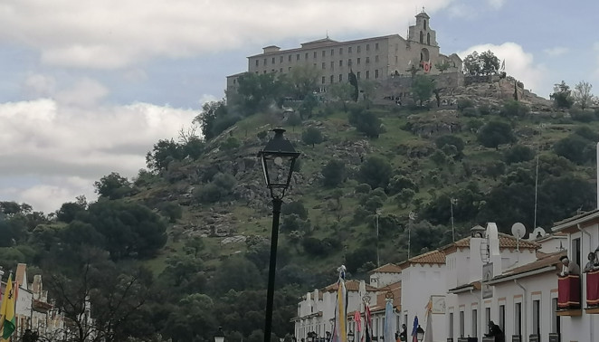 Basílica o Real Santuario de la Virgen de la Cabeza, en  Andújar, Jaén