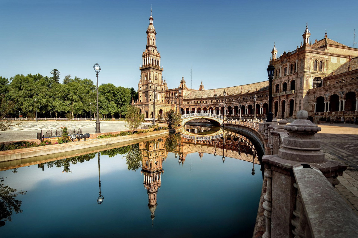Plaza de Espau00f1a, Sevilla
