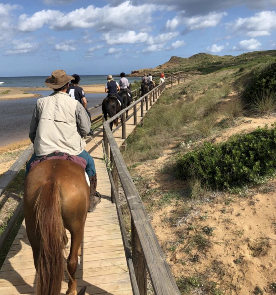 Rutas A caballo, Menorca