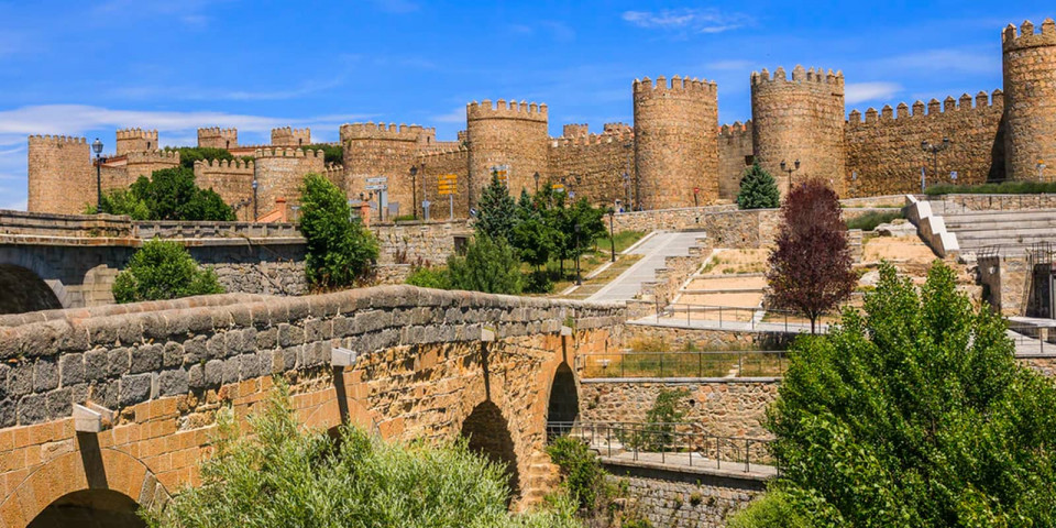 Foto puente adaja en avila