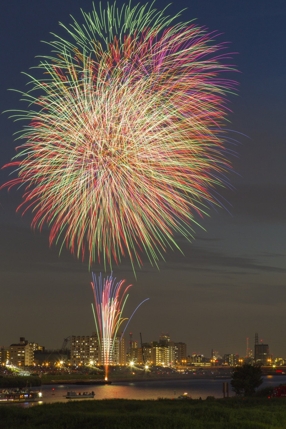 Adachi Fireworks Festival 01