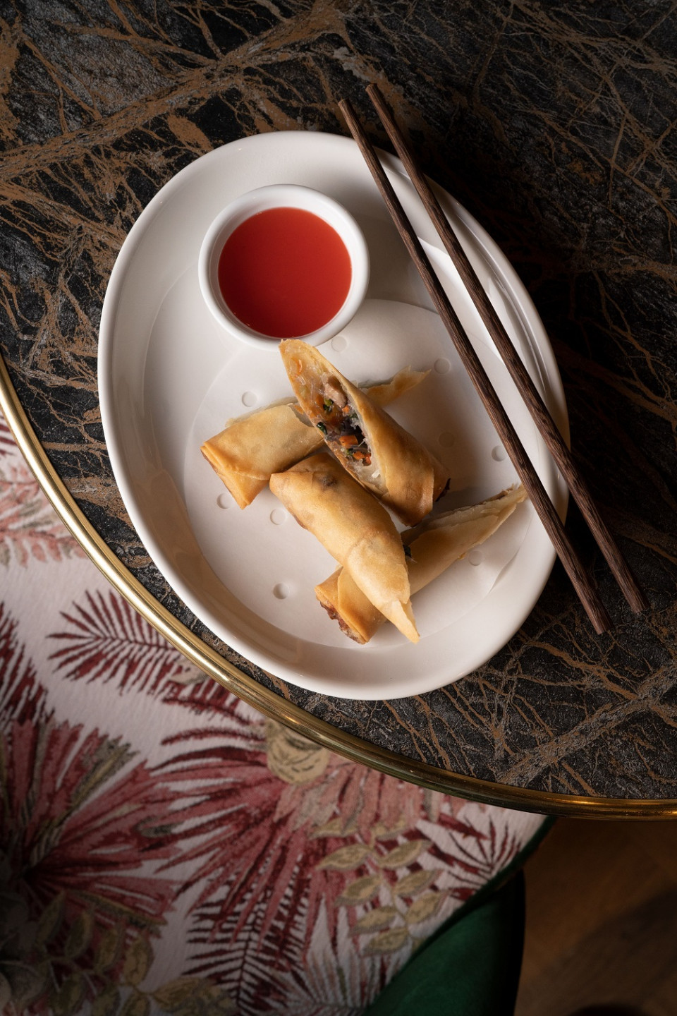 Le petit dim sum rollitos de verduras