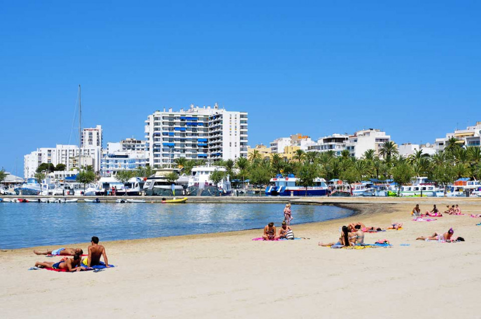 Playa Sant de Antoni, Ibiza, Islas Baleares