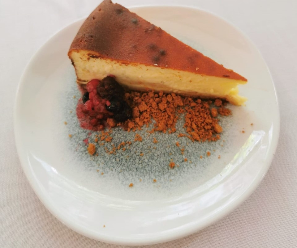 Tarta de queso lu00e1ctico Granja Cudau00f1a