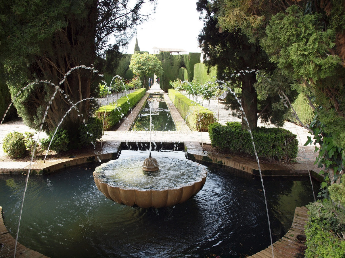 Granada, JARDIN DEL GENERALIFE