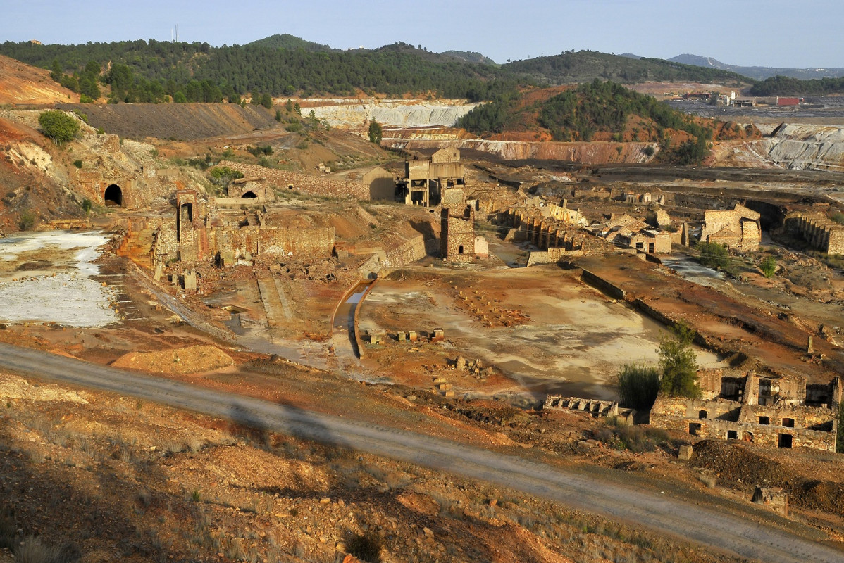 Minas de Riotinto, ruinas, Huelva