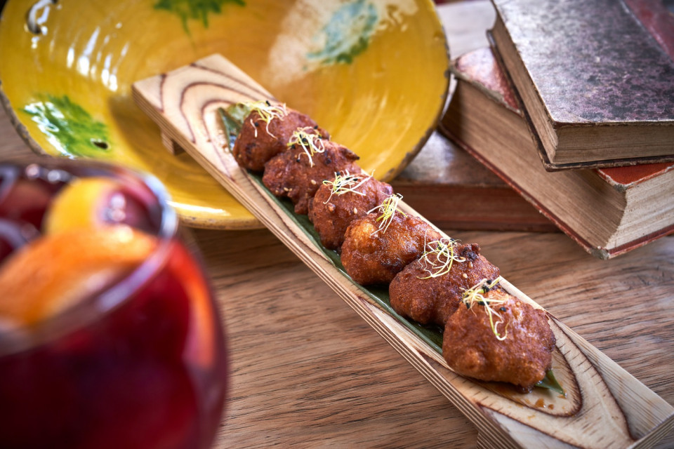 Buñuelos de pulpo Makkila