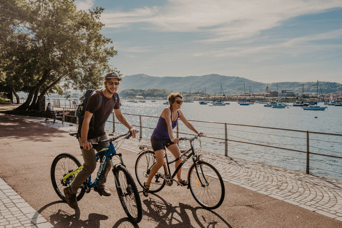 Paseos en bici por Hendaya