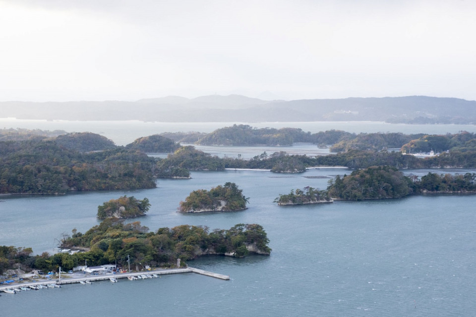 Otra ptrespectiva de la Bahia de Matsushima ©JNTO