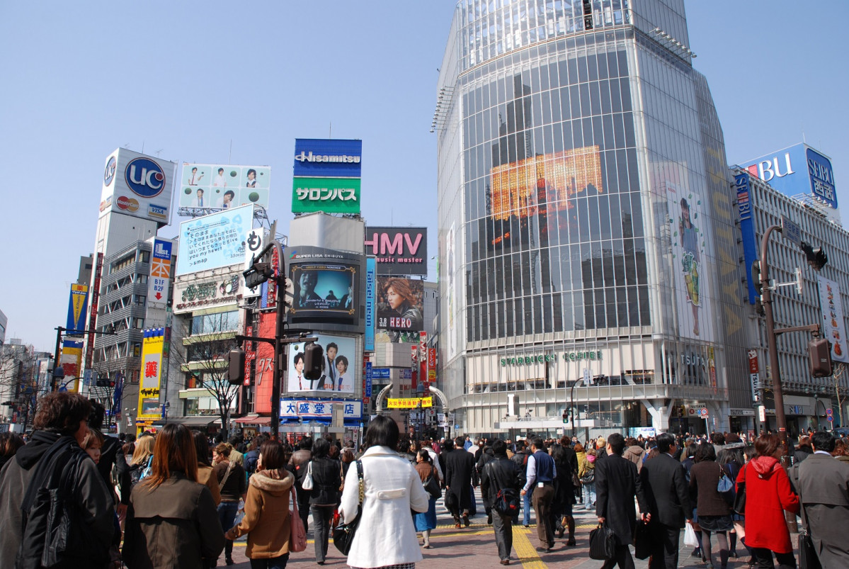 Tokio Cruce de Shibuya Tokio (Cru00e9ditos u00a9JNTO) 1572