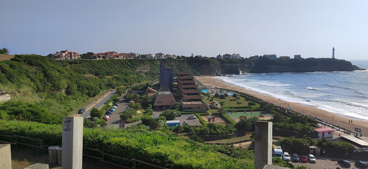 Vistas desde la Chambre du00b4Amour en Anglet