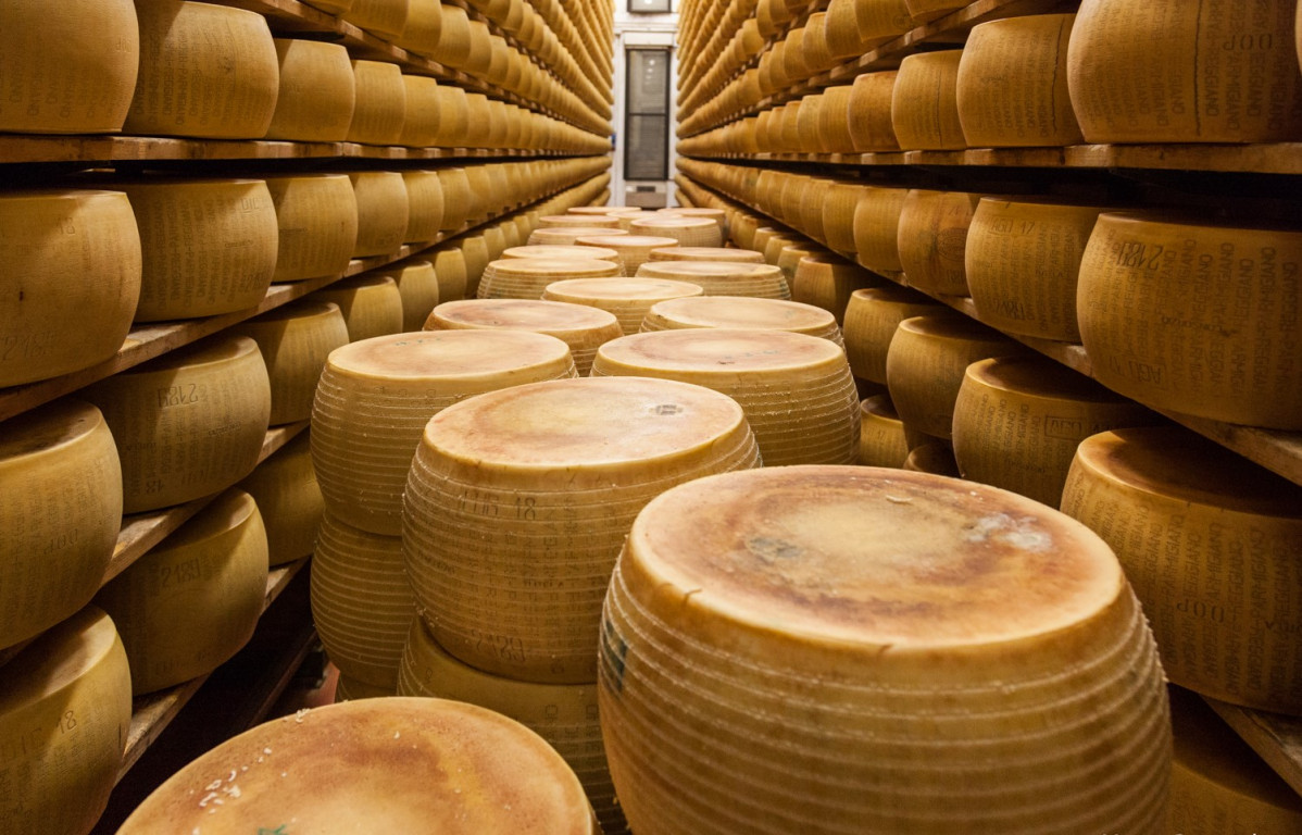 Parmigiano reggiano parmesan italie