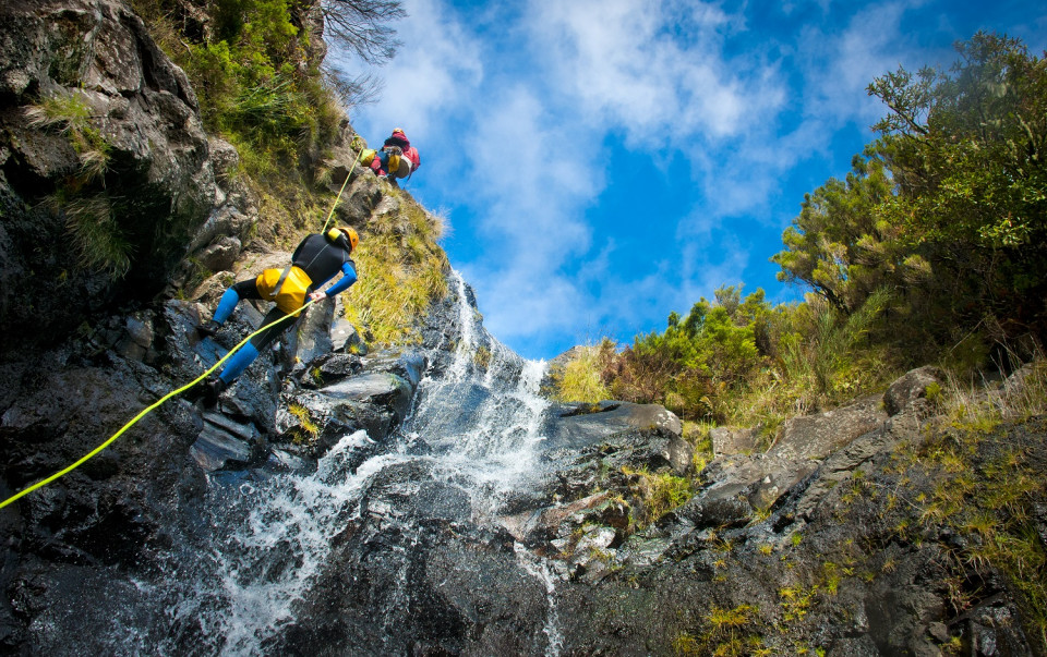 Canyoning Madeira©Tiago Sousa Desenquadrado