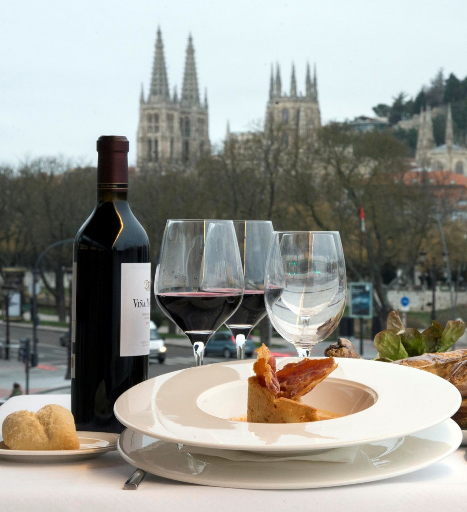 Catedral de Burgos al plato