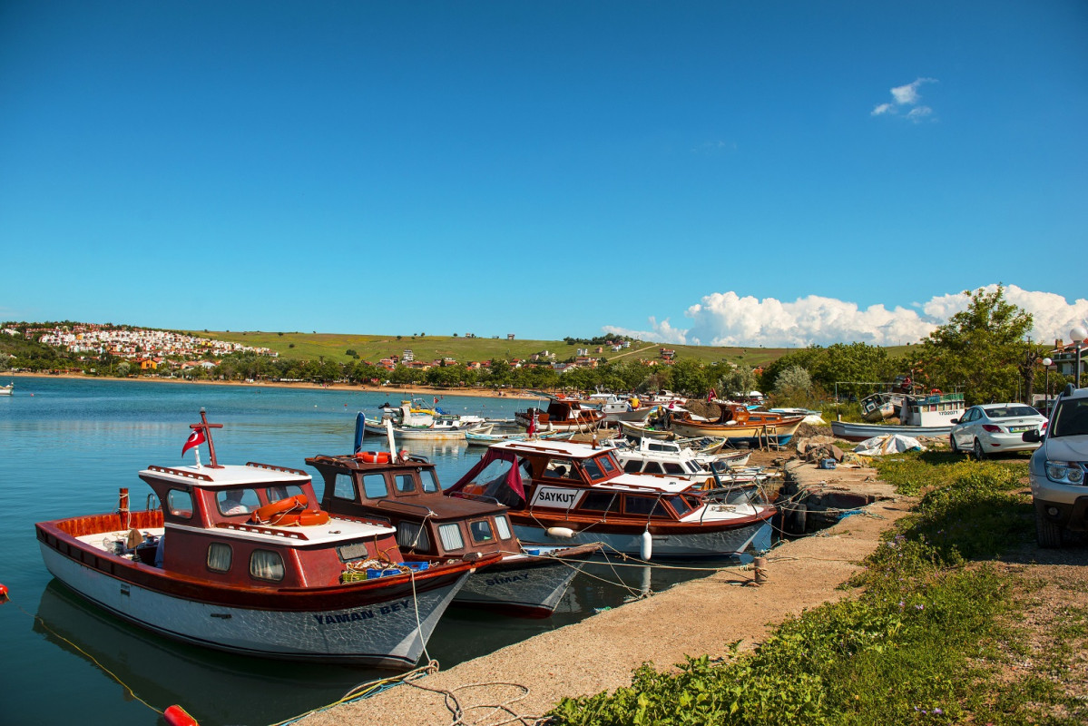 Puerto de u00c7anakkale,y Saros Beach, Turkia