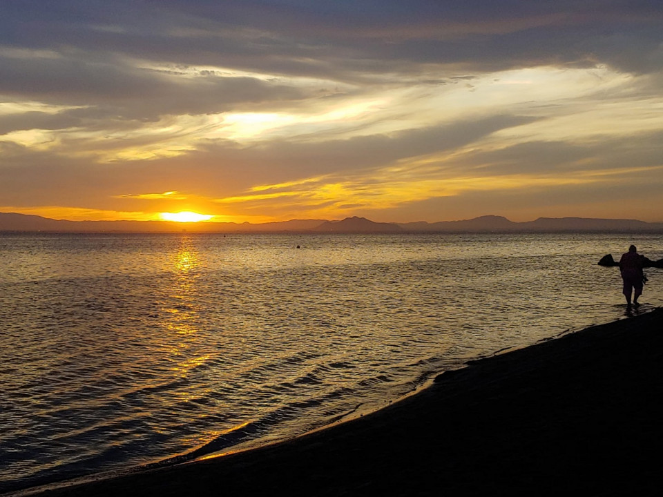 Atardecer en el Mar Menor